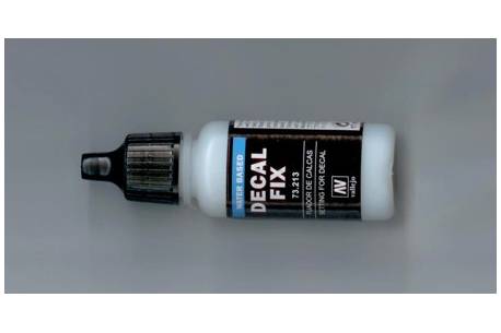 Fixative of decals trasnparente