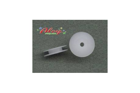 Nylon simple delrin pulleys 8mm 1: 24 (2udes)